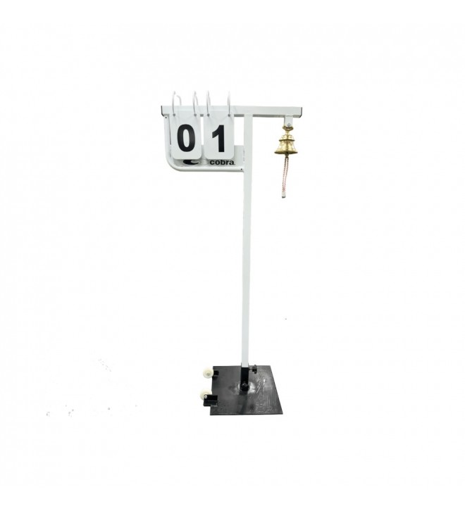 Lap Counter with Brass Bell